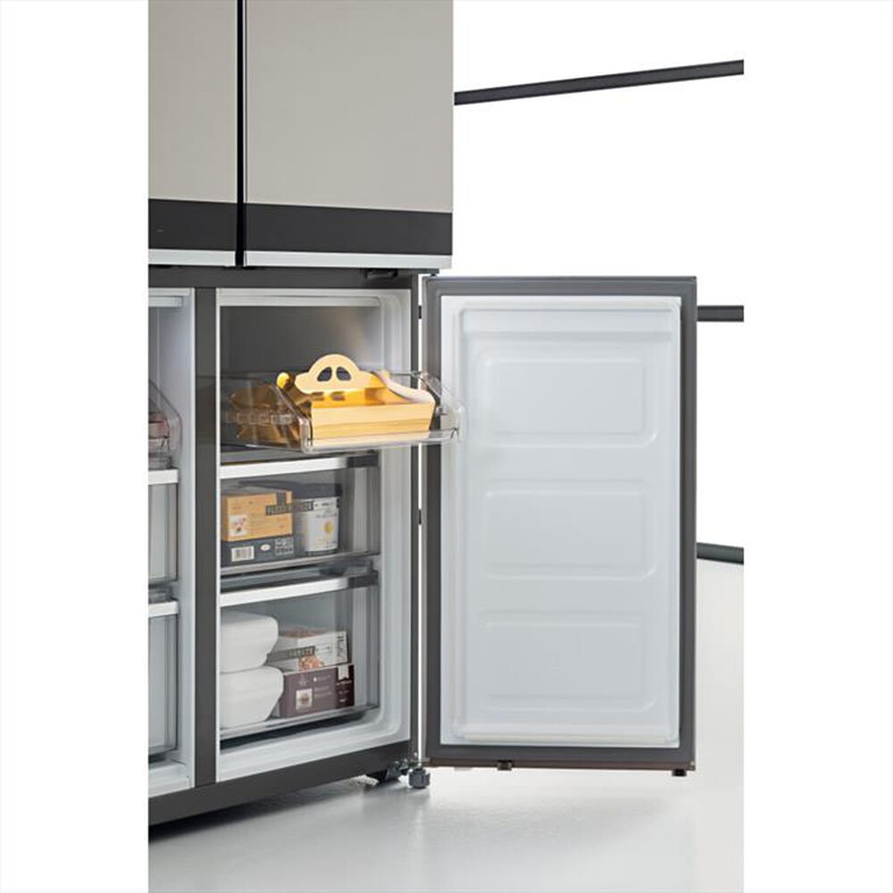 "WHIRLPOOL - Frigorifero 3 e più porte WQ9 B1L Classe F 677lt-Acciaio inossidabile"