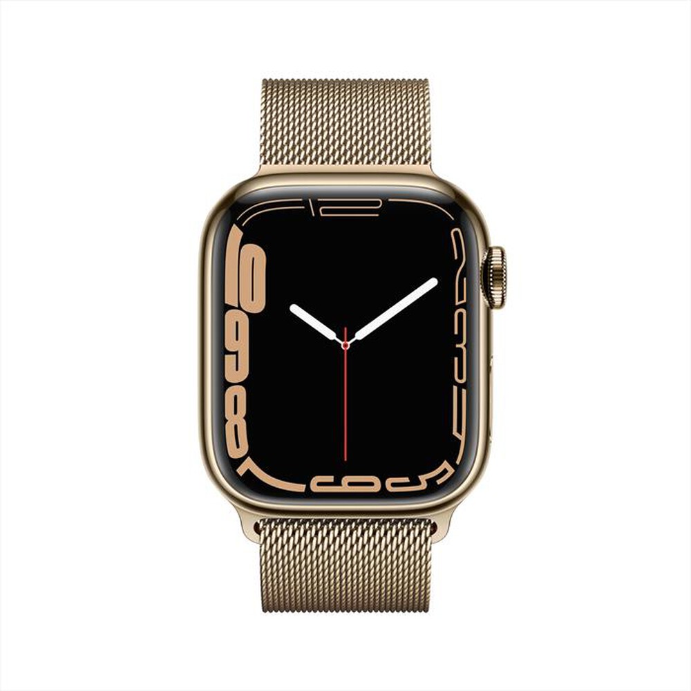 Immagine del prodotto APPLE - Watch Series 7 GPS+Cellular 41mm Acciaio Oro-Maglia Milanese Oro