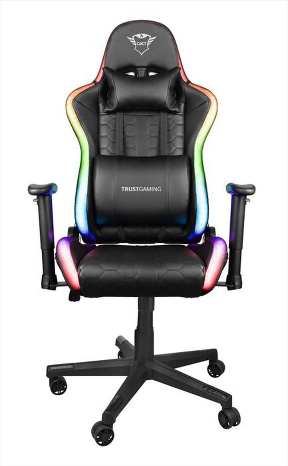"TRUST - GXT716 RIZZA RGB LED CHAIR-Black RGB LED"