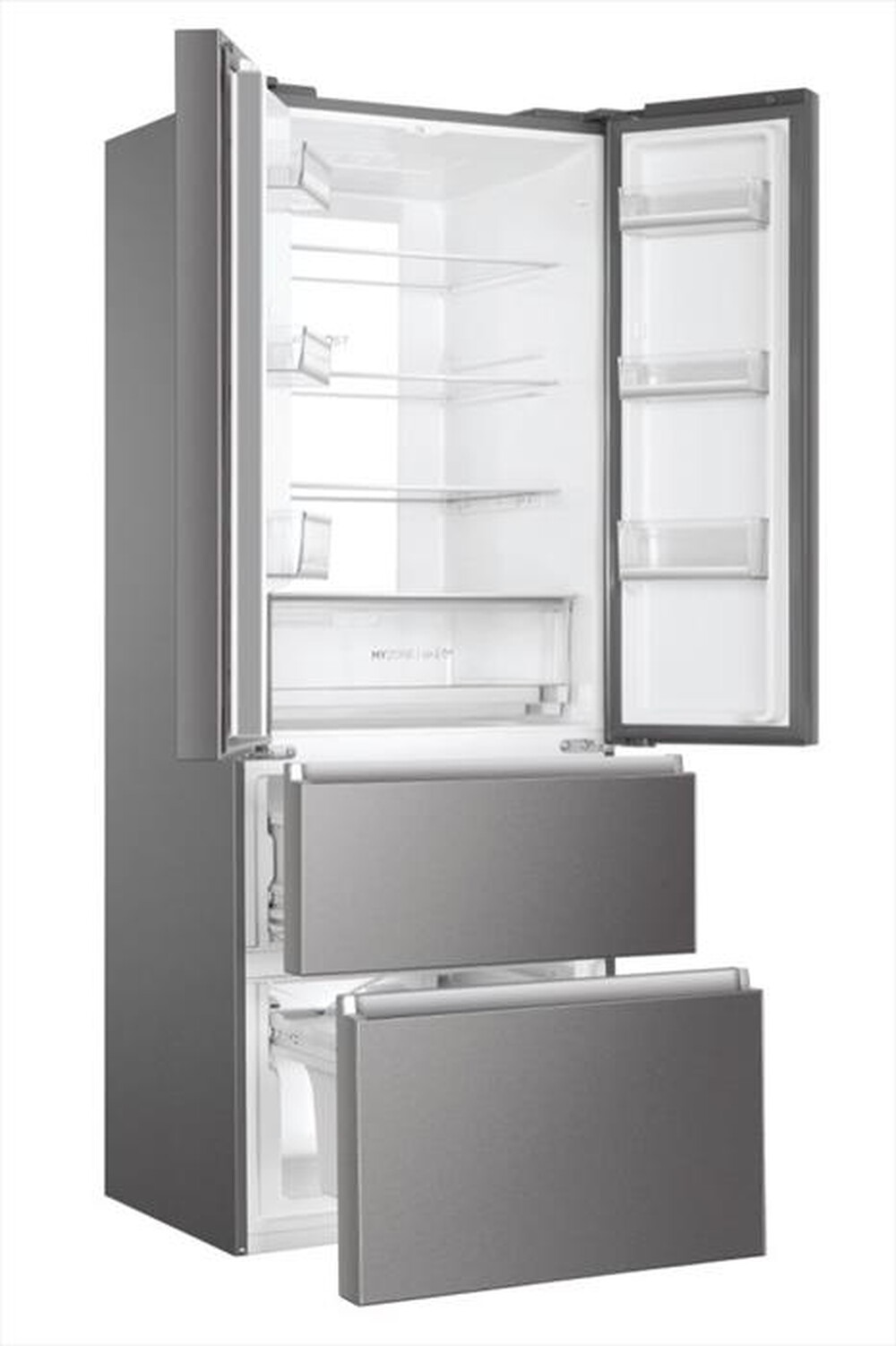 "HAIER - Frigorifero combinato HB17FPAAA Classe E-Grigio"