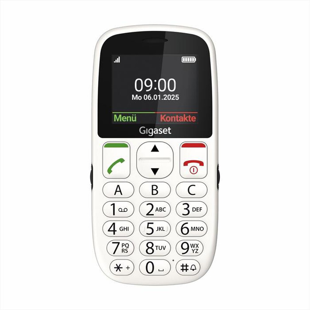 Immagine del prodotto GIGASET - Cellulare GL395-White Pearl