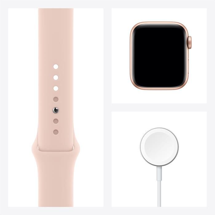 APPLE - Apple Watch Series 6 GPS+Cellular 40mm All Oro - Cinturino Sport  Rosa Sabbia | Euronics