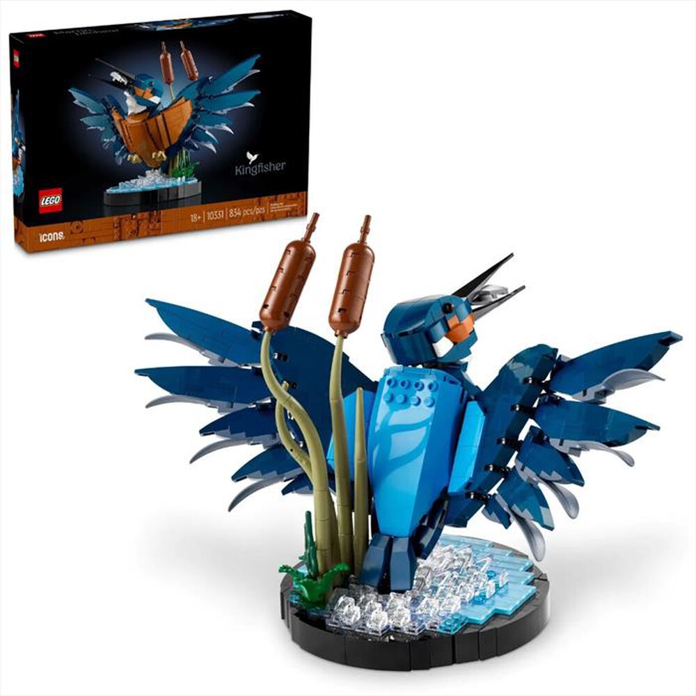 "LEGO - ICONS Martin pescatore - 10331-Multicolore"