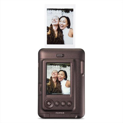 FUJI - Fotocamera compatta INSTAX MINI LIPLAY-BRONZO