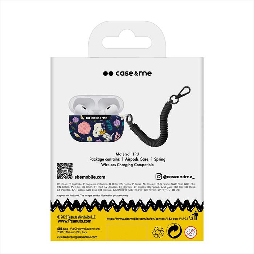 "CASEME - Cover CMPNUTSAPPRO2CASE2 per AirPods Pro/Pro2-Daily Mood"