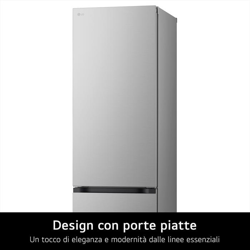 "LG - Frigorifero combinato GBV3200DPY Classe D 387L-Argento"