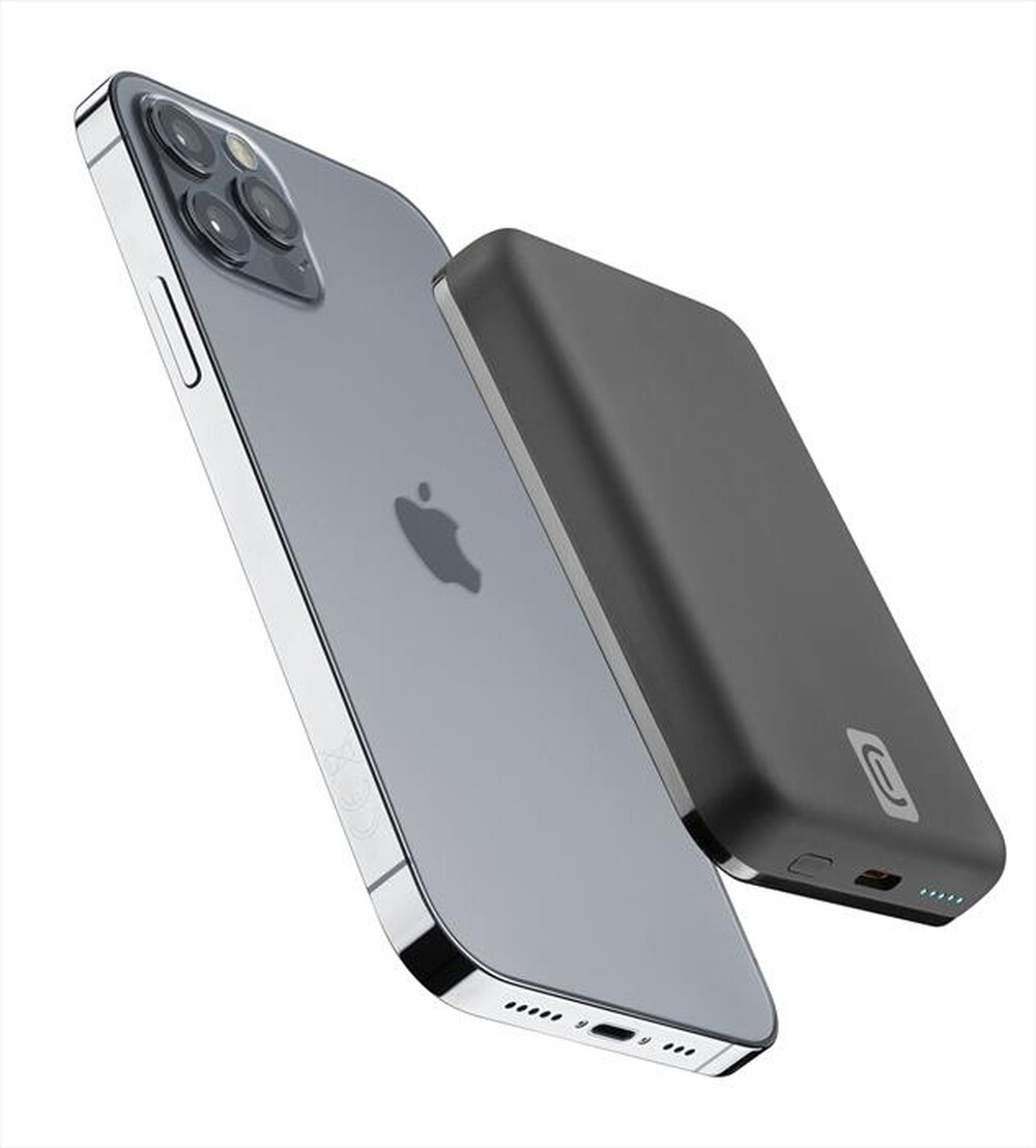 "CELLULARLINE - Wireless power bank PBMAGSFCOL5000WIRK-Nero"