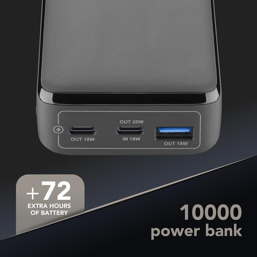 Immagine del prodotto CELLULARLINE - Power Bank Essence Promo 10.000mAh PD fino a 20W-Nero
