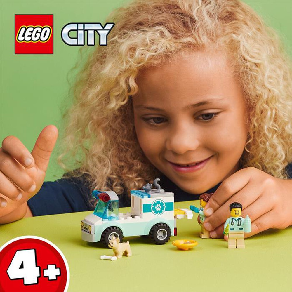 Immagine del prodotto LEGO - CITY FURGONCINO DI SOCCORSO DEL VETERINARIO -60382