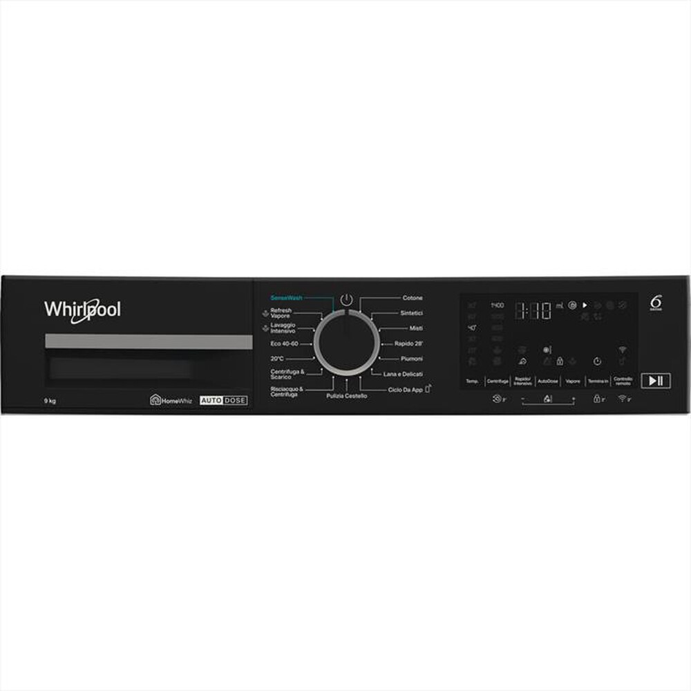 "WHIRLPOOL - Lavatrice WPM 911W ADS IT 9 Kg Classe A"
