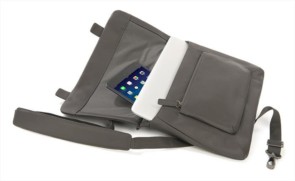 Immagine del prodotto TUCANO - Borsa in pelle per MacBook Air 11”/notebook 11"-Grigio