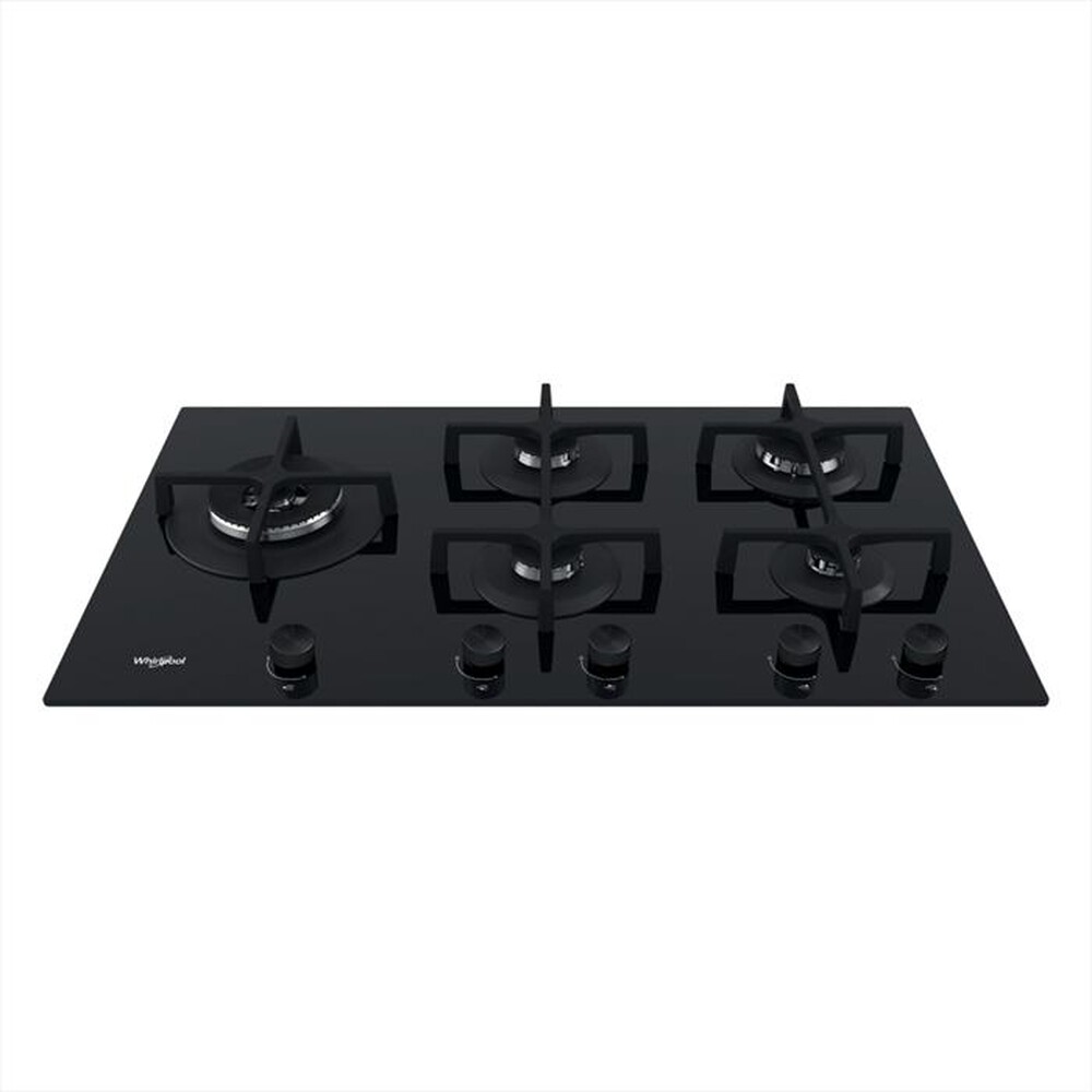 "WHIRLPOOL - Piano cottura a gas GOA 9523/NB1 86 cm-Nero"