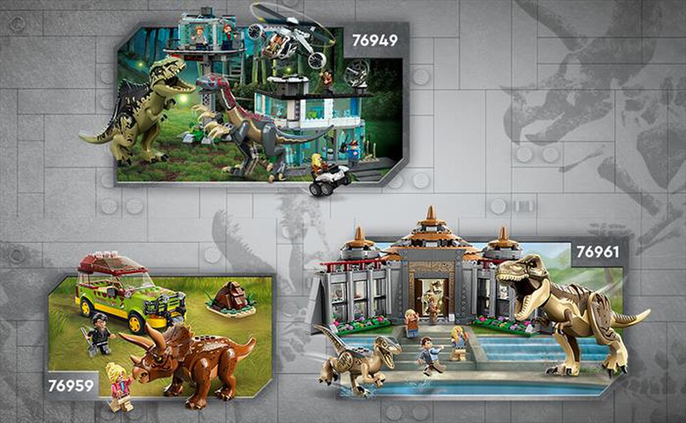 Immagine del prodotto LEGO - JURASSIC WORLD La ricerca del Triceratopo - 76959