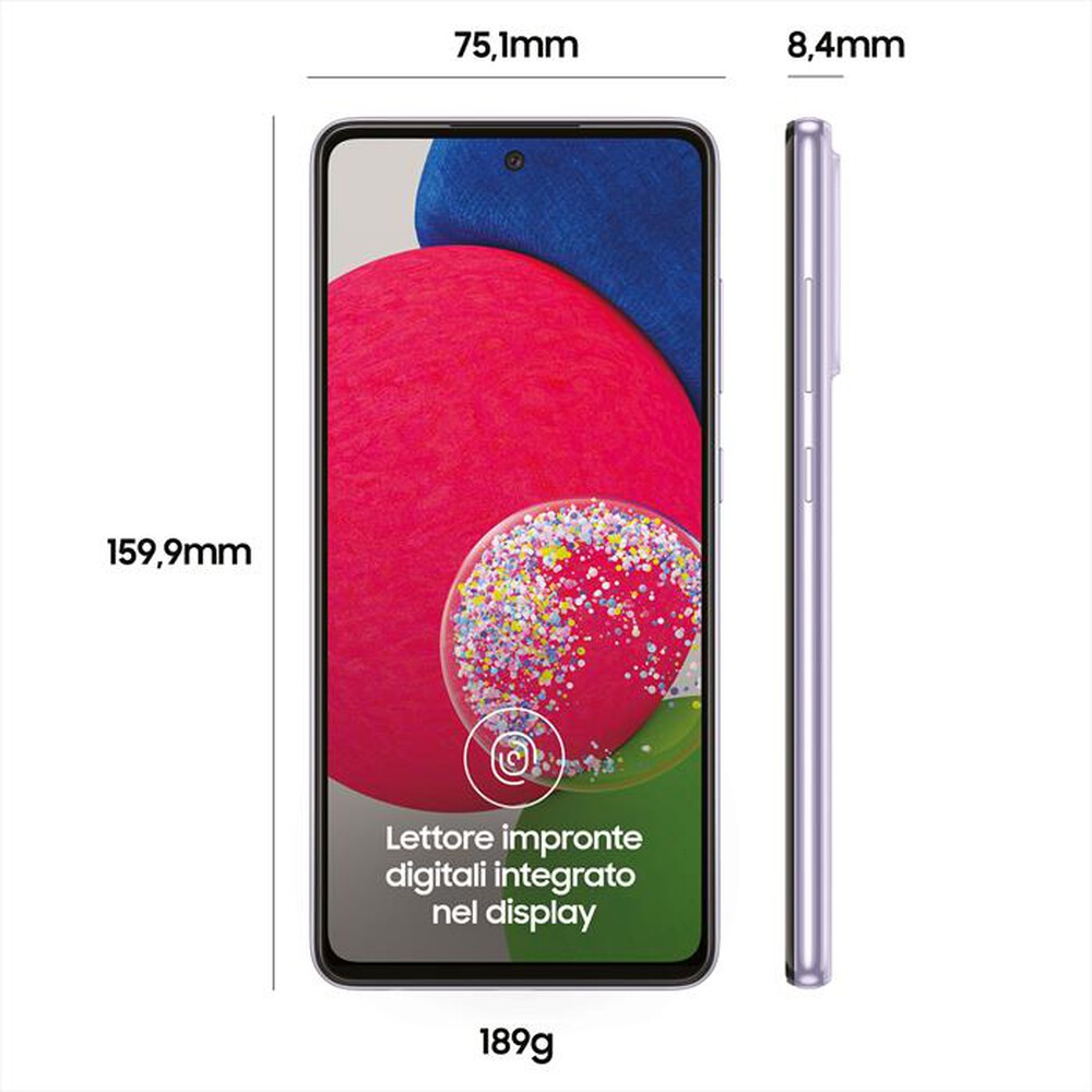 "SAMSUNG - GALAXY A52S 5G-Awesome Violet"