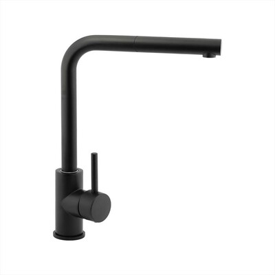 GLEM GAS - Miscelatore monocomando con doccetta MIXDBK-NERO