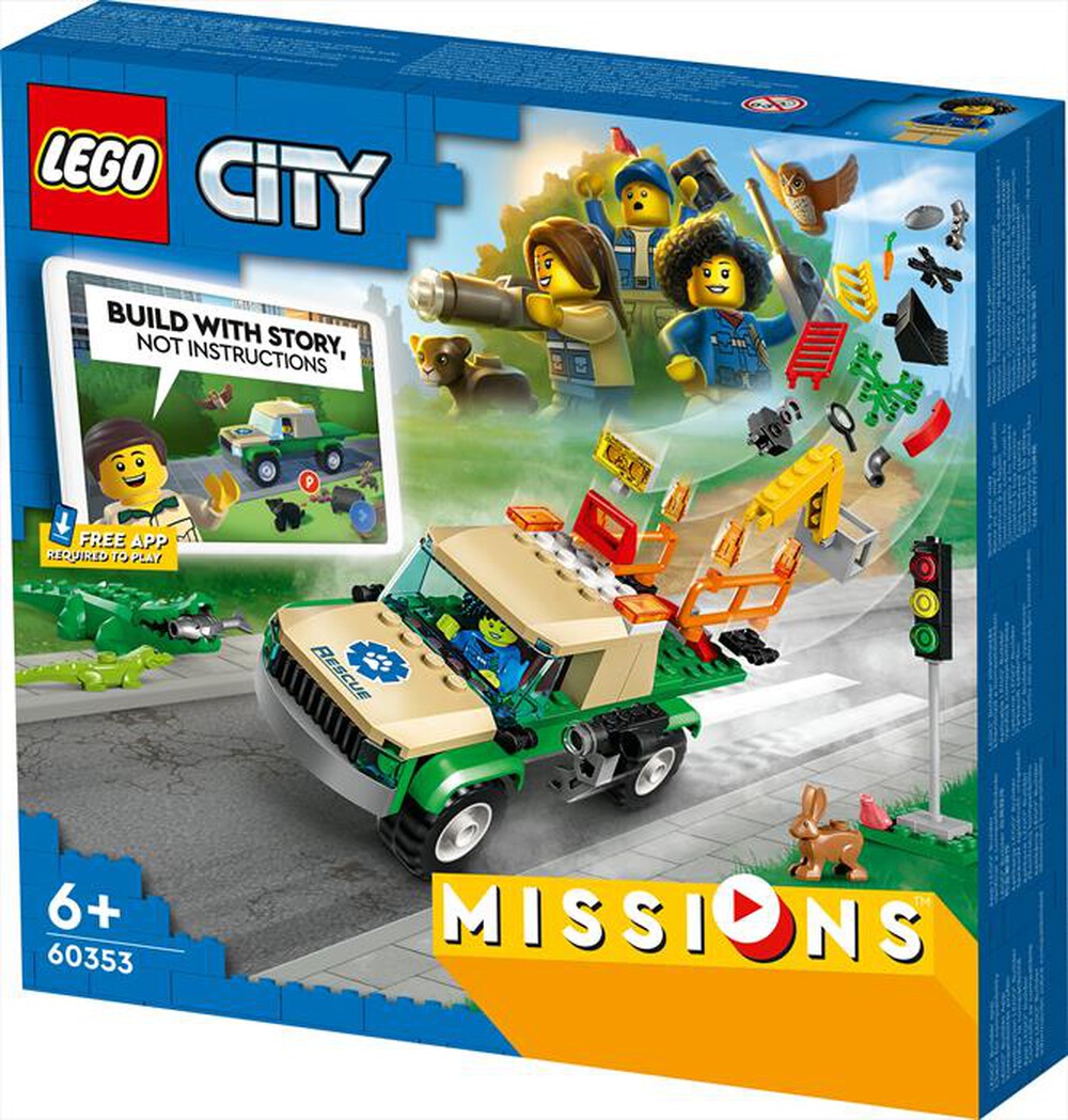 Immagine del prodotto LEGO - CITY MISSIONI DI SALVATAGGIO ANIMALE - 60353