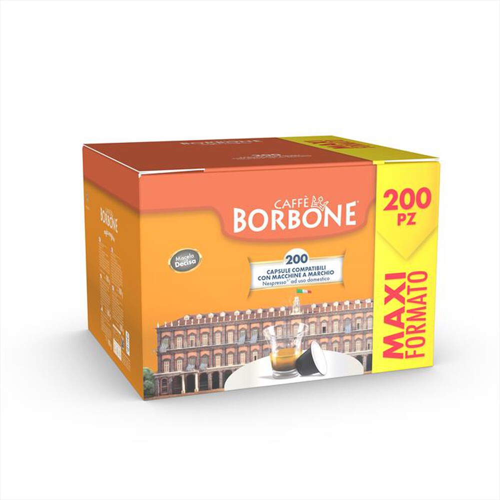 Immagine del prodotto CAFFE BORBONE - MISCELA DECISA Confezione 200 pz - Comp. Nespresso