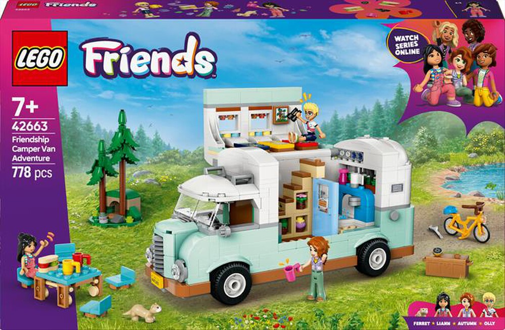 Immagine del prodotto LEGO - FRIENDS Avventura sul camper dell’amicizia 42663
