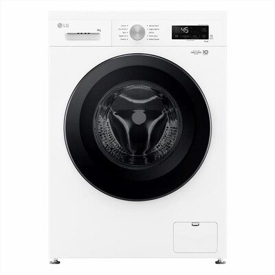 LG - Lavatrice AI DD F4NX1008NWK SERIE X1 8kg Classe A-Ivory White