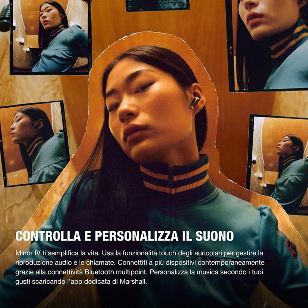 Immagine del prodotto MARSHALL - Auricolare bluetooth Minor IV TWS-Nero