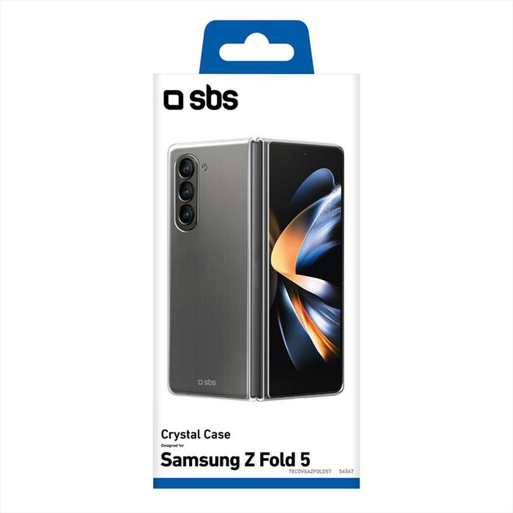 "SBS - Cover TECOVSAZFOLD5T per Samsung Z Fold 5-Trasparente"