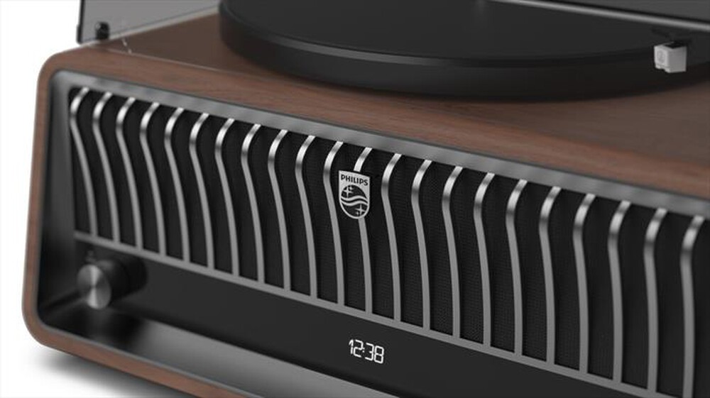 Immagine del prodotto PHILIPS - Giradischi a cinghia 2 velocit&agrave; R&eacute;tro TAV9000D/10-Brown