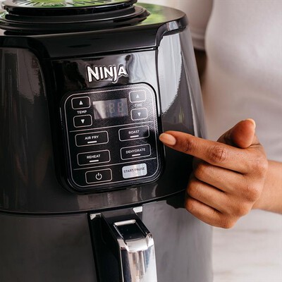 NINJA - Friggitrice ad aria da 3,8 L AF100EU-grigio/nero