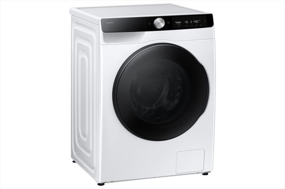 "SAMSUNG - Lavasciuga 11/6 Kg WD11DG6B85BKU3 Classe A-bianca con oblò e display nero"