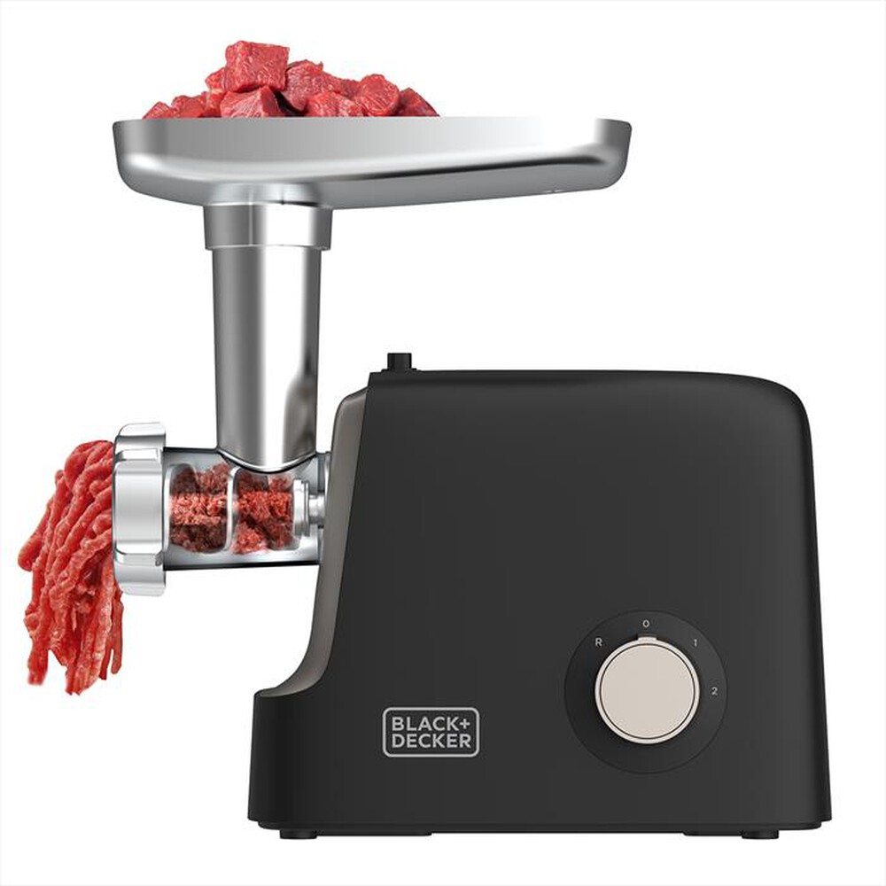 "BLACK & DECKER - Tritacarne BXMMA2200E-NERO/GRIGIO"