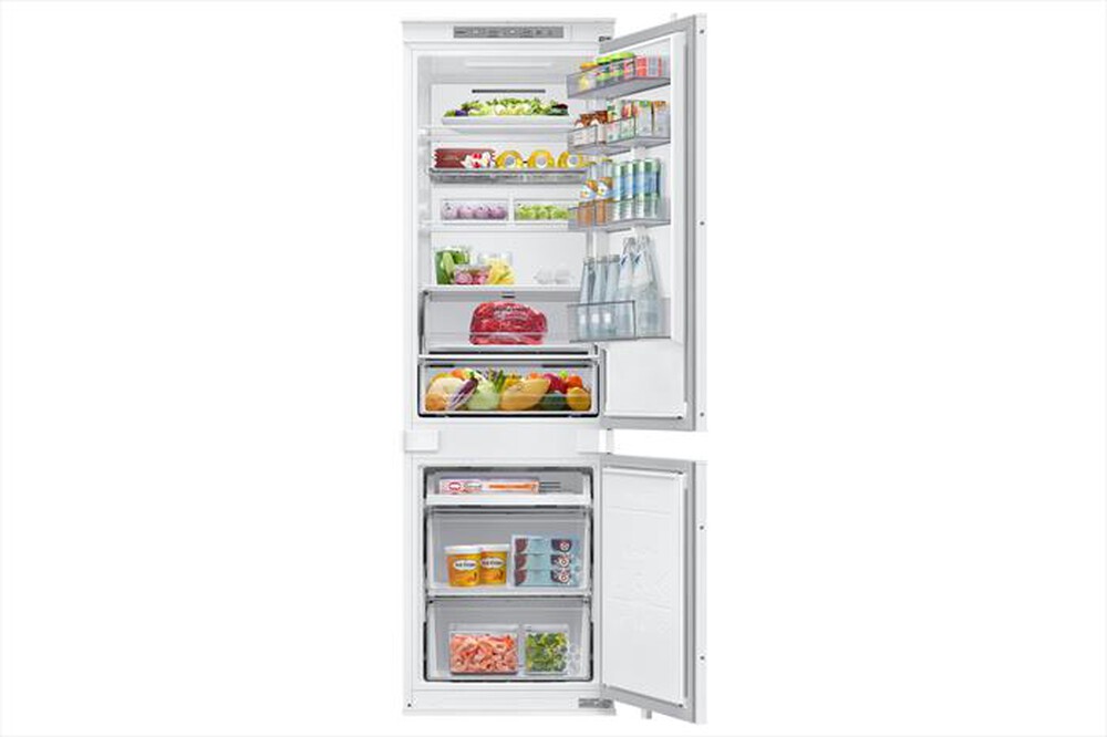 "SAMSUNG - Frigorifero combinato BRB70F26CES0EF Classe E 267l-bianco"