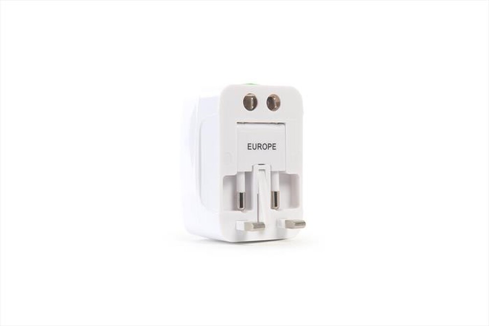 "TUCANO - ALIMENTAZIONE-TRAVEL ADAPTER EU/USA/AUS/UK-Bianco"
