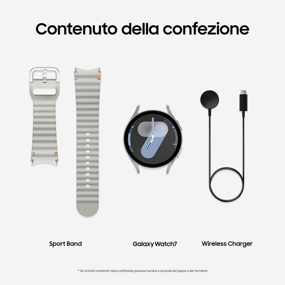 Immagine del prodotto SAMSUNG - Galaxy Watch7 44mm BT-SILVER