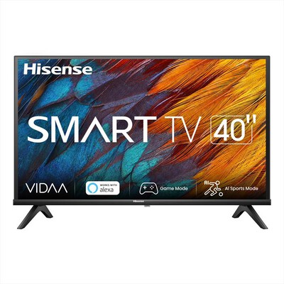 HISENSE - Smart TV LED FHD 40" 40A49K-Black