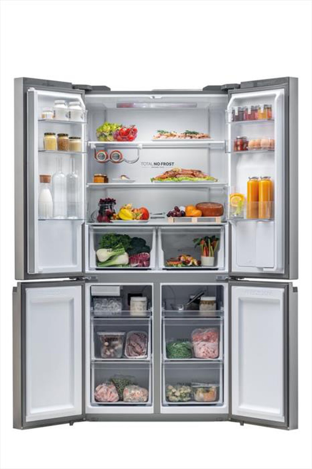 "HAIER - Frigorifero side by side HTF-520IP7 Serie 5-Platino, Stainless steel"