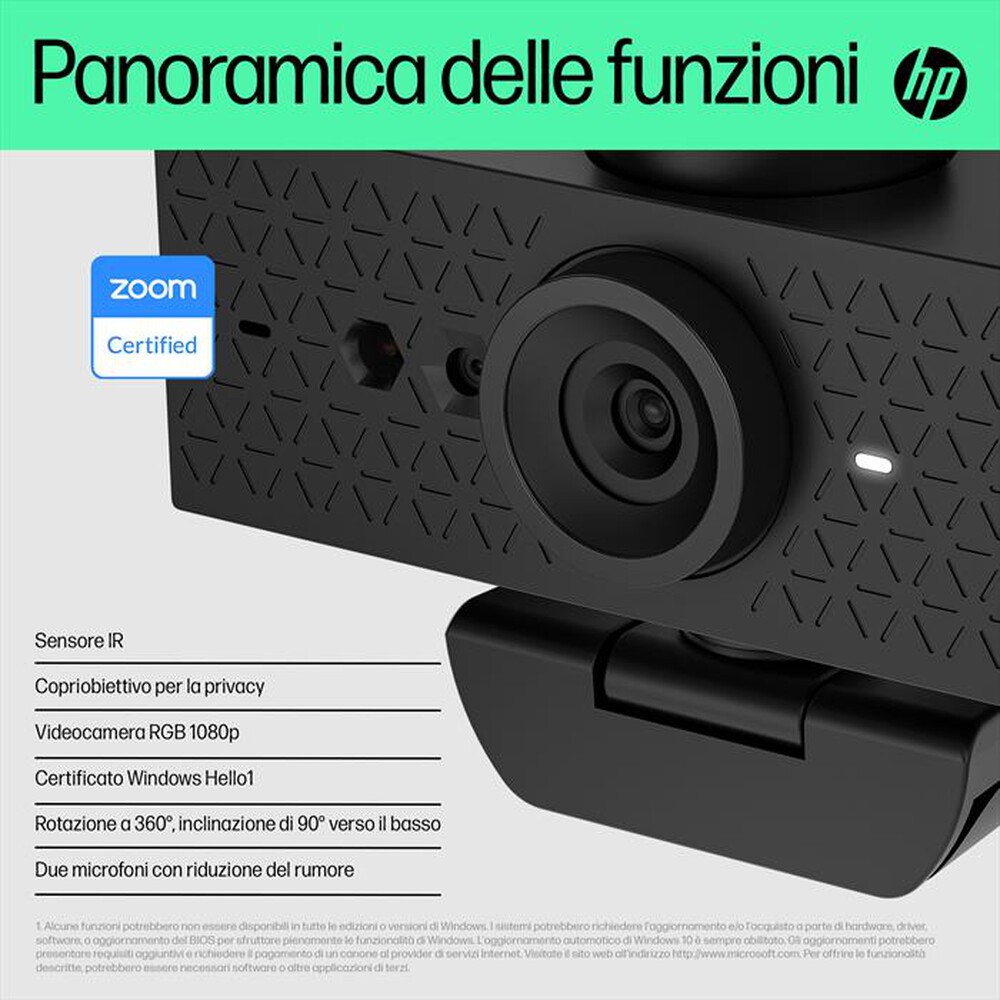 Immagine del prodotto HP - 620 FHD WEBCAM-Nero