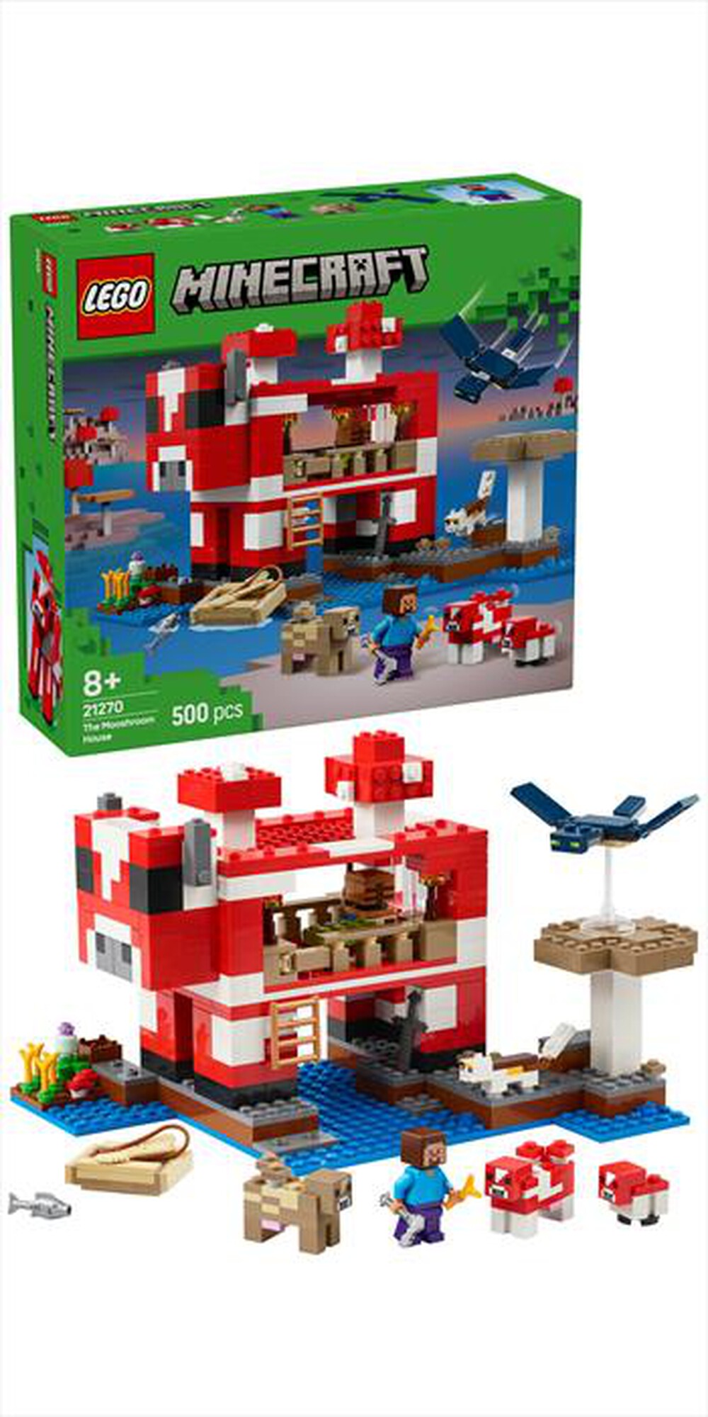 Immagine del prodotto LEGO - MINECRAFT La casa del Mooshroom 21270