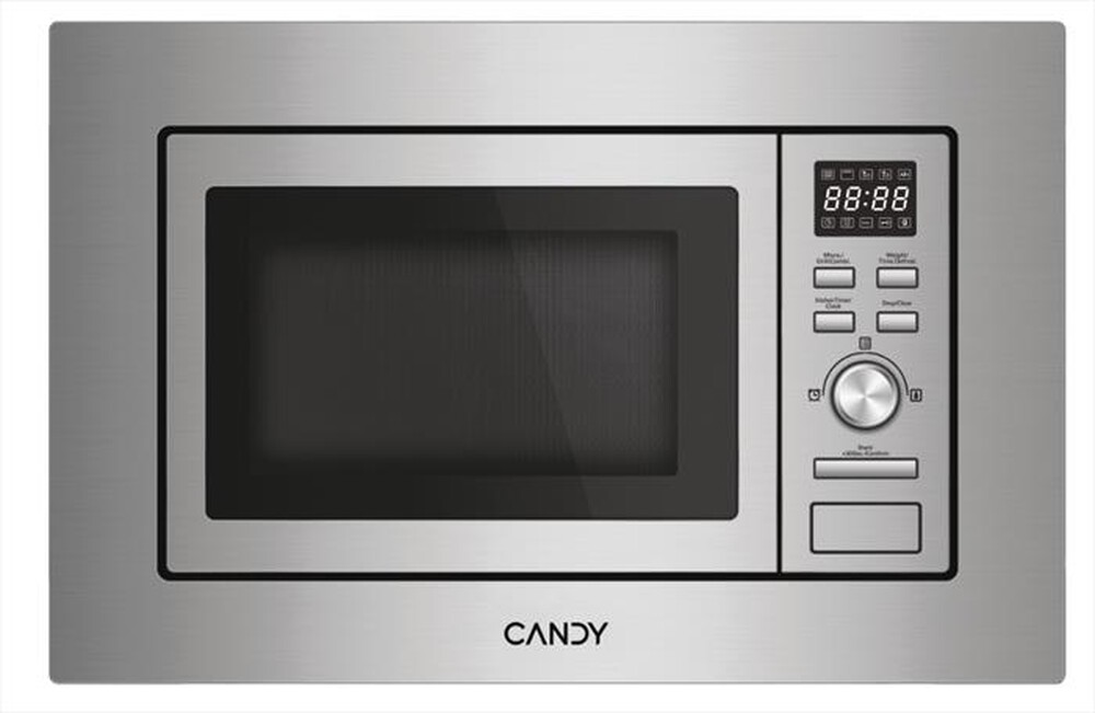 "CANDY - Forno microonde da incasso CA20FMW7NG-Acciaio inox"