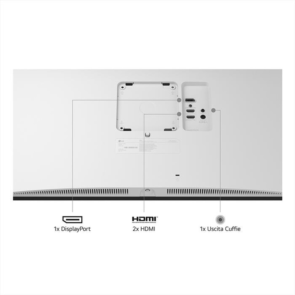 Immagine del prodotto LG - Monitor LCD UHD 4K 27" 27US550-Bianco
