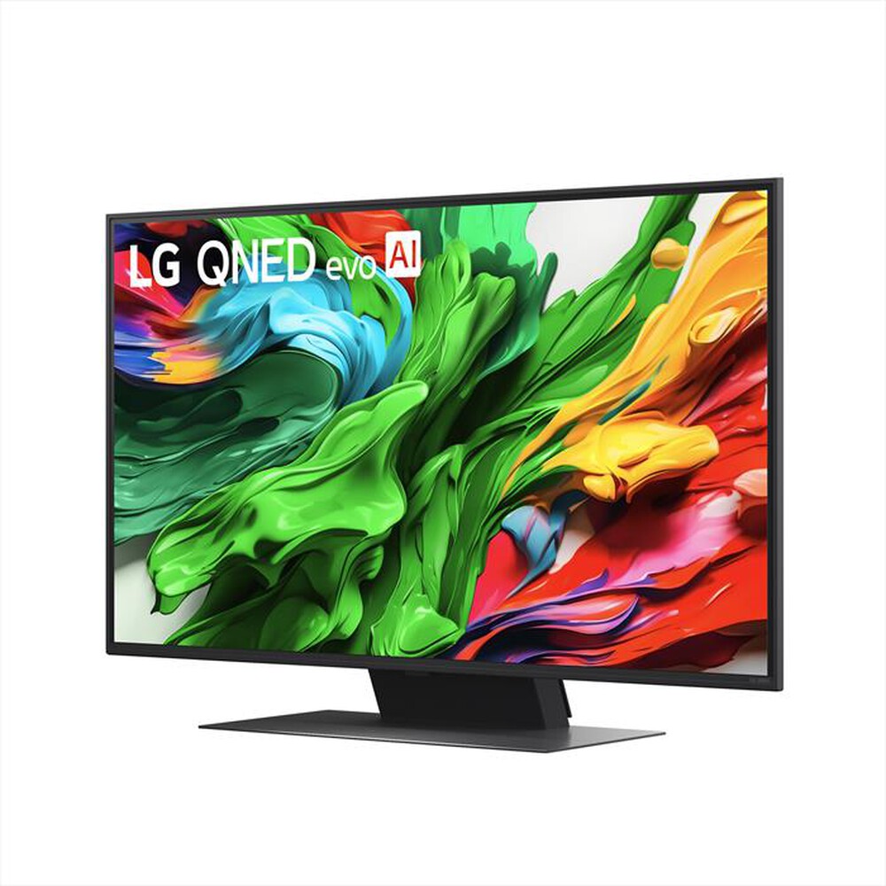 "LG - Smart TV QNED evo AI UHD 4K 43\" 43QNED86A6C-Charcoal Black"