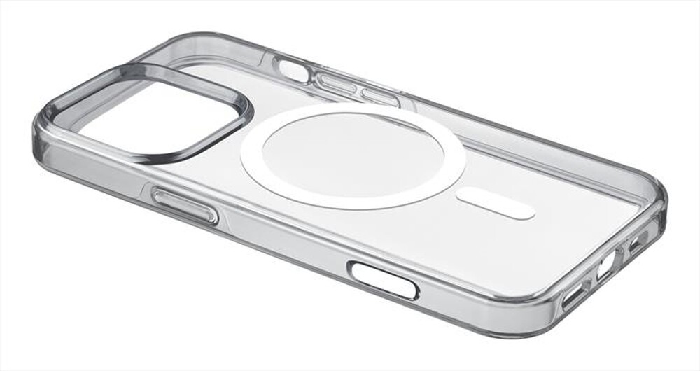 "CELLULARLINE - Cover GLOSS MAG per iPhone 16 Pro-Transparent"
