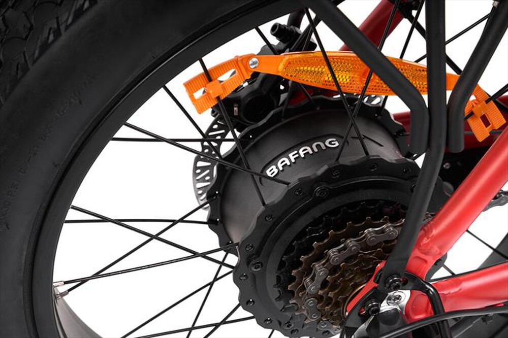 "JEEP - Fat bike PHOENIX-ROSSO/NERO"