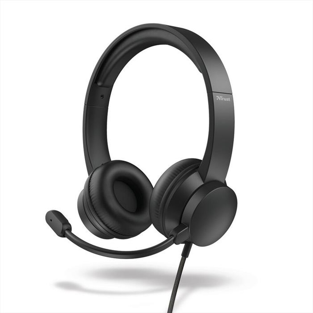 "TRUST - RYDO USB HEADSET-Black"