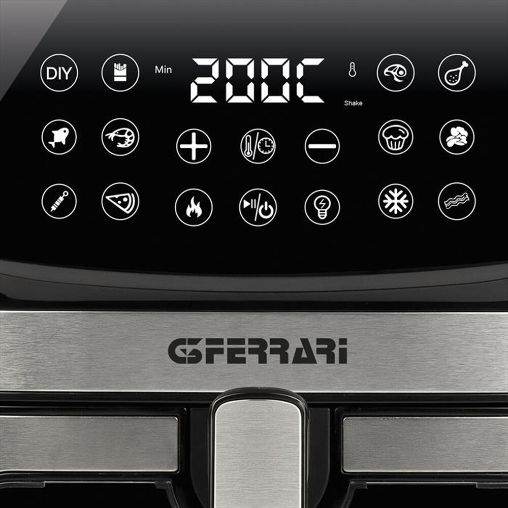 Immagine del prodotto G3FERRARI - Friggitrici ad aria Friggisano Star G10215-Nero / Silver
