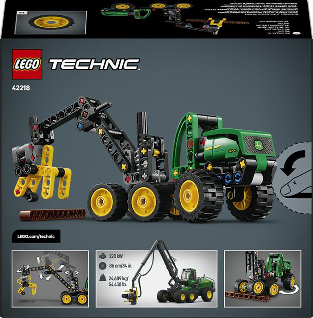 Immagine del prodotto LEGO - TECHNIC Mietitrebbia gommato John Deere - 42218-Multicolore