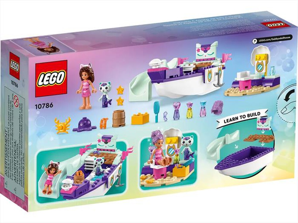 "LEGO - GABBY'S DOLLHOUSE La nave del benessere - 10786"