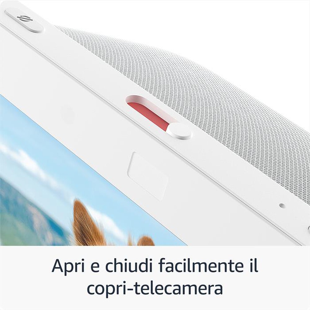 "AMAZON - ECHO SHOW 8 (3ª GEN - 2023)-Bianco ghiaccio"