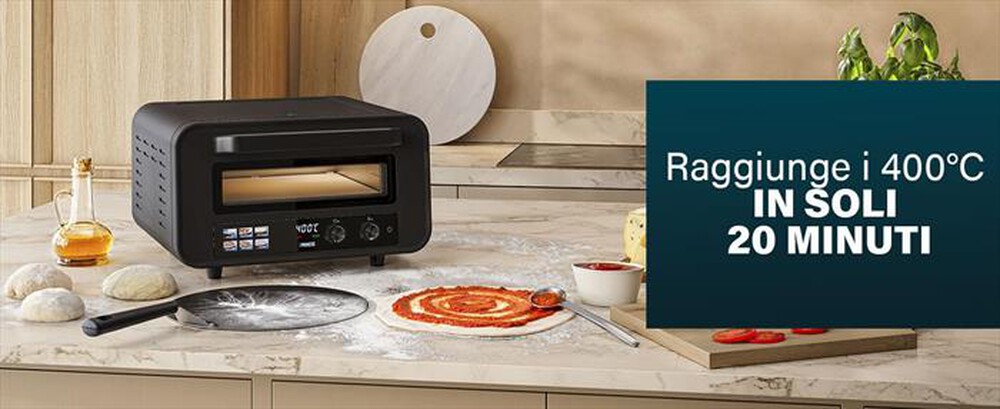 Immagine del prodotto PRINCESS - 112780 - FORNO PER PIZZA PRO MAX-Nero / Metallo