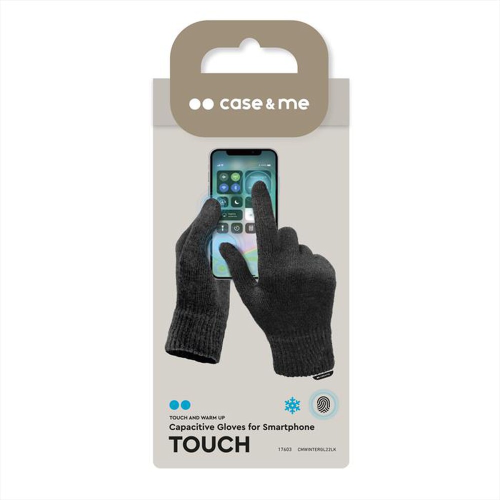 Immagine del prodotto SBS - Guanti capacitivi CMWINTERGL22LK taglia L-Nero