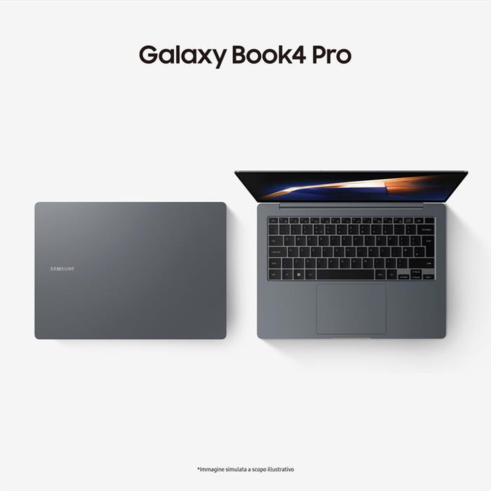 Immagine del prodotto SAMSUNG - Notebook GALAXY BOOK4 PRO-Moonstone Gray