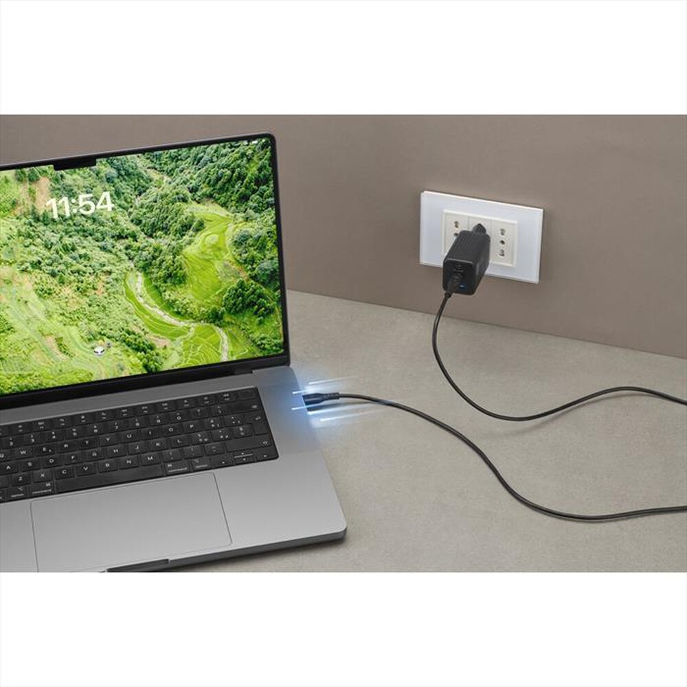 Immagine del prodotto CELLULARLINE - Cavo 5A da USB-C a USB-C da 200 cm-Nero